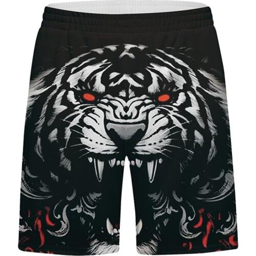 Sport Shorts Cody Lundin Compress Quick Dry Running Pants Light And Breathable Fabric Pants Tiger Wolf Design For Mans Outdoor
