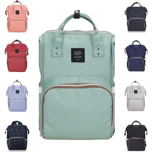 Waterproof Diaper Bag Multi-function Mommy Bag Large Capacity Diaper Bag Shoulder Bag Nursing Backpack Fashion Nappy Diaper Bag
