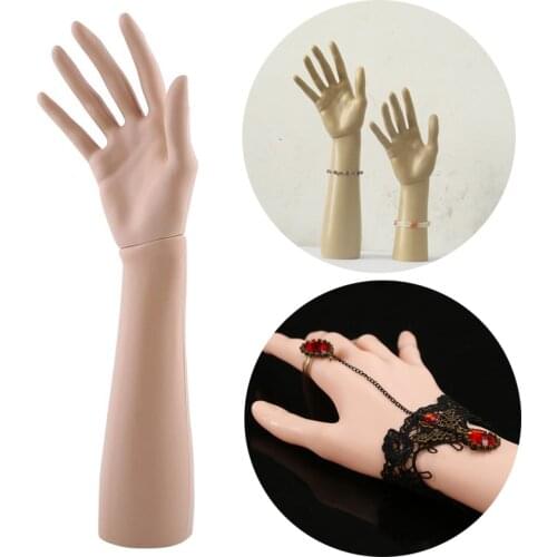 High-Quality Female Right Hand Mannequin Hand Model Ring Bracelet Arm Jewelry Nail Display Manicure Tools Maniquin Holder