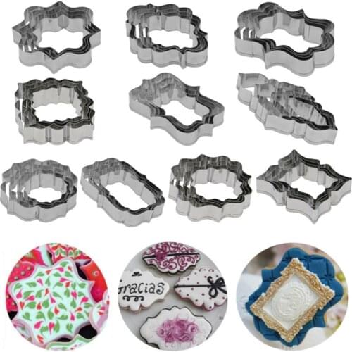 4 Pieces/set Wedding Farme cookie Biscuits Cutter Set Mold Fondant Cake Decorating Tools