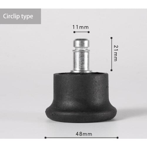 5Pcs/set Non-slip Caster Wheel Small Wheels For Office Chair Wheel Furniture Fixed The Floor For All Surfaces Chair Castor