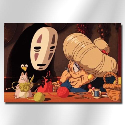 5D diamond painting Spirited Away diamond embroidery Japanese cartoons rhinestones icons diamond mosaic Cross stitch Home decor