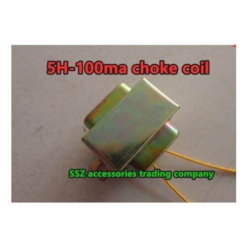 5H-100ma choke coil choke coil tube inductance tube tube transformer