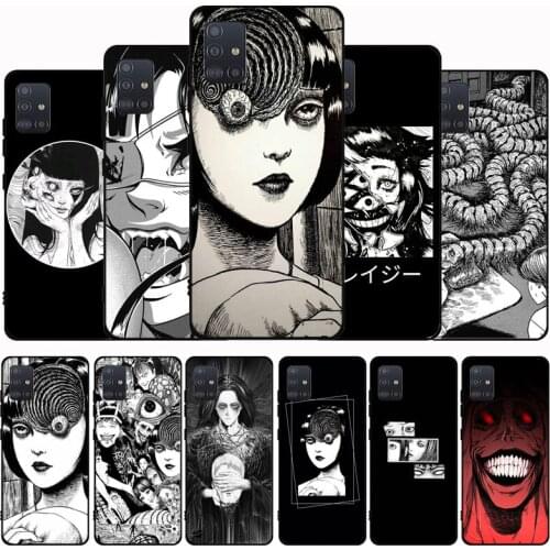 Anime Horror Comics Black Soft Phone Case For Samsung M21 M31S M41 M51 M10 M20 M30S M40 A7 A8 A9 2018 A12 A80 A90 A81