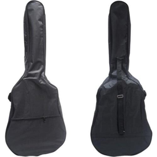 Black Acoustic Guitar Bag 600D Single Bag For Guitar Made in China