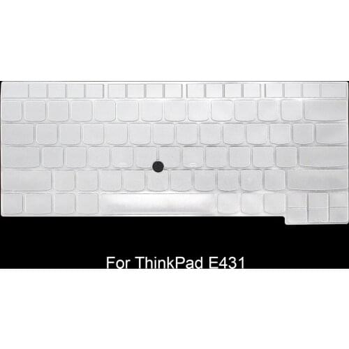 HRH 50pcs Customize Unltra-thin Clear TPU Dustproof Skin Keyboard Cover Protector For Thinkpad E431 S3 S3 YOGA