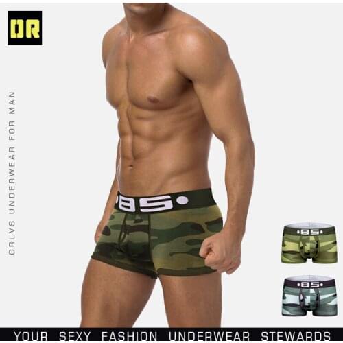 BS Male Men Underwear Men Boxer Men Underpants Man Panties Comfortable Breathable Cuecas Cotton Male Underwear Sexy Boxer