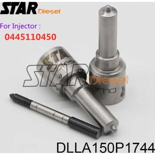 STAR Diesel Common Rail Injector Nozzle Tip DLLA150P1744 Sprayer Assembly DLLA 150P 1744 For 0445110450