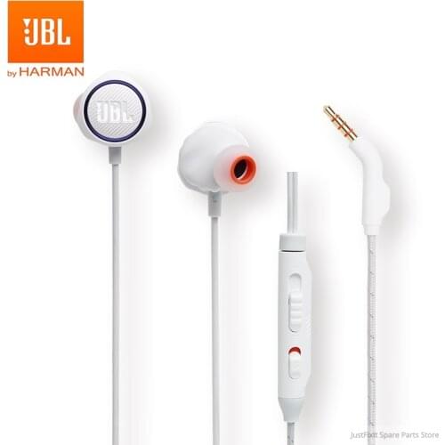 New JBL QUANTUM 50 Wired In-ear Gaming Earphone E-sports Headset with Mic for Mobile/PlayStation 4/Nintendo Switch/iPhone