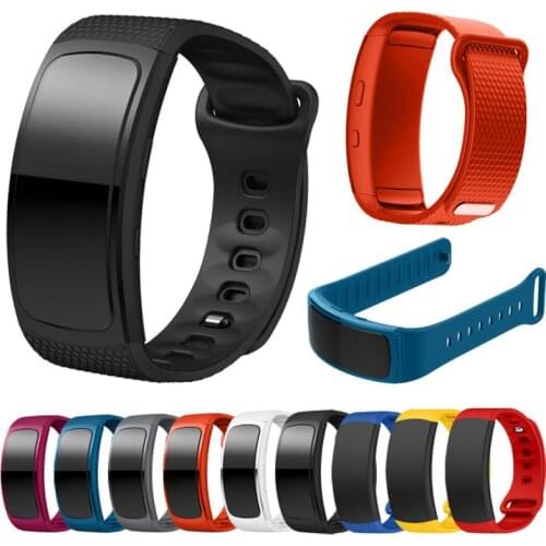 1PC Silicone Replacement Bracelet High Quality Durable Smart Watch Strap Accessories For Samsung Gear Fit2 SMR360 Smart Bracelet