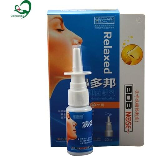 1 Pack Rhinitis Spray Chinese Traditional Medical Herb Sinusitis Spray for Runny nose sneeze Nasal cleaning Chronic rhinitis