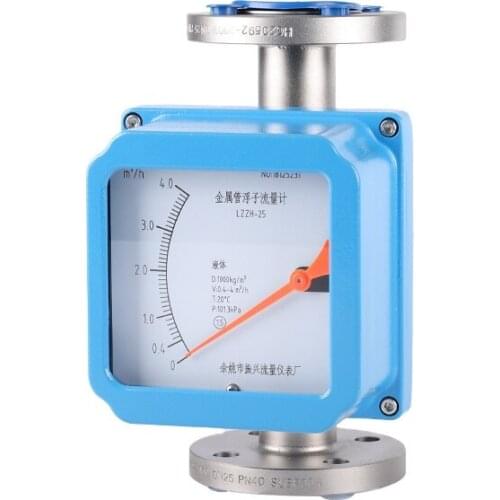 High accuracy LZ steel pipeline rotameter Metal tube float Rotameter Digital gas flow meter