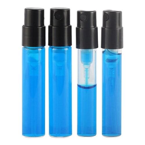 1.8ml 2.5ml Glass Trial Pack Perfume Snap Bottle Sample Spray Bottle Refillable Fragrance Atomizer Perfume Bottle 200pcs/LOT
