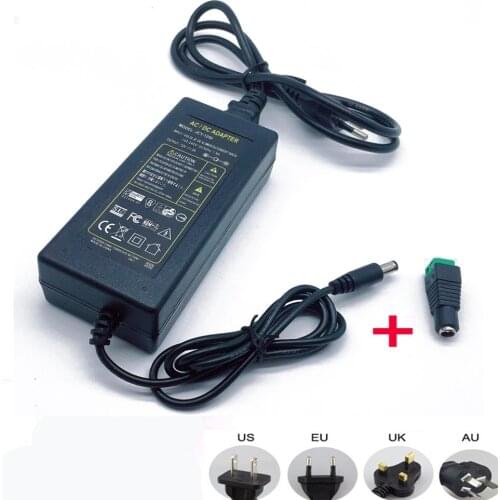 12V 5A 5 amp 60W DC EU/US UK AU POWER Supply ADAPTER Transformer LED Strip Light