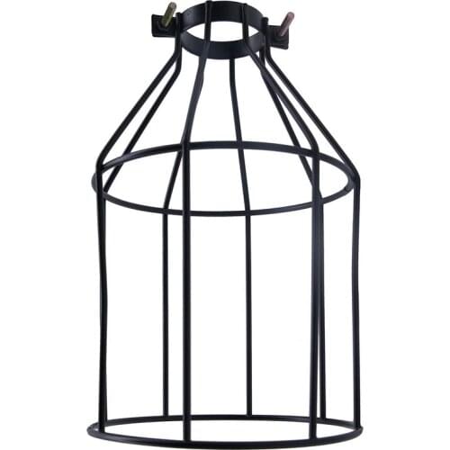 Lampshade Pendant Light Lamp Shade Vintage Industrial Metal Cage Bulb Guard Cage Lamp Home Cafe Decoration Lighting
