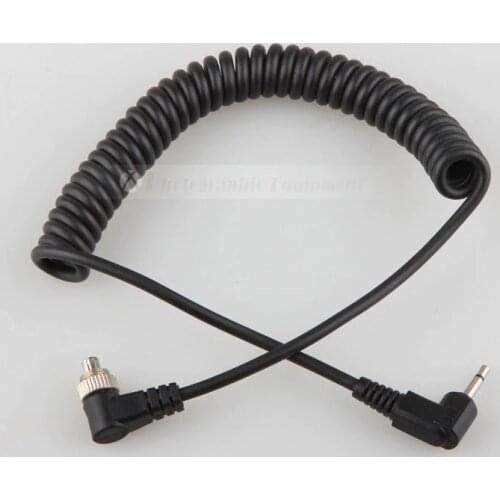 10PCS PC-2.5mm Male Camera Flash PC Sync Cable Screw Lock Fits for Photo Studio Accessories Trigger Godox