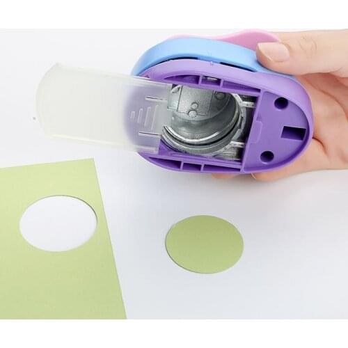 Machine Circular Production Large Punch Punch Kindergarten Manual Hand Account Circular Hole Flower Embossing Labor-saving