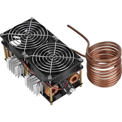 Brand New 40A 12V-48V 1800W ZVS High Frequency Induction Heating Board Machine Module Flyback Driver Heater DIY Tool Accessories