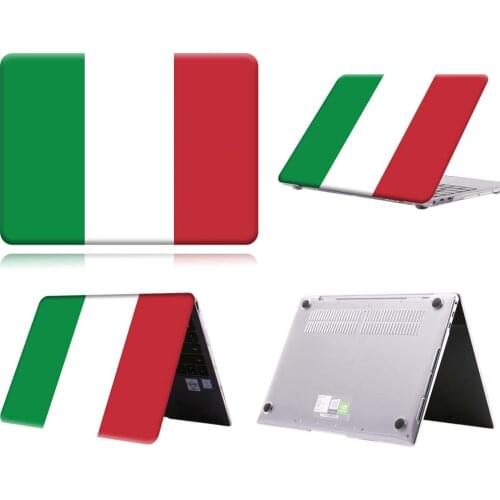 Italian Flag Anti-slip Laptop Case For MateBook 13/13 AMD Ryzen/14/D14/D15/X 2020/X Pro/Pro 16.1/Honor MagicBook 14/15