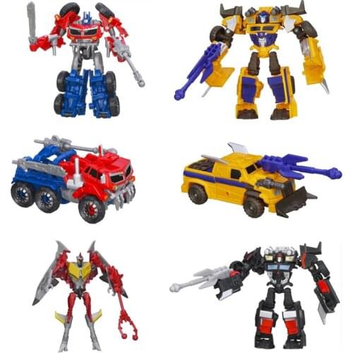 TAKARA TOMY Transformers Robot Model TFP Animation Commander-Level Optimus Prime Starscream Trailbreaker Autobot Action Figure