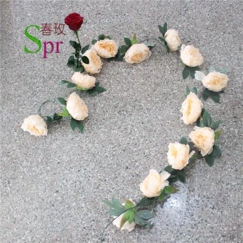 SPR Silk Wedding artificial bouquet flowers indoor decoration for artificial decorative flowers