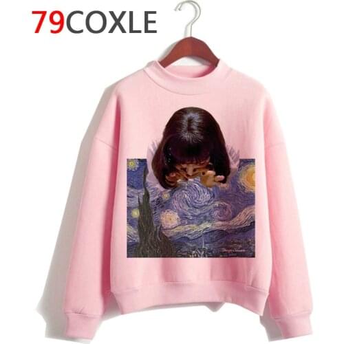 Pulp fiction women hoodie funny hip hop 2019 Sweatshirt hood streetwear kawaii Oversized ulzzang harajuku Casual female