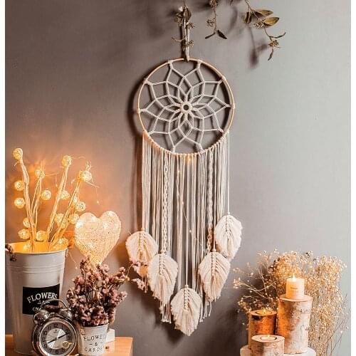 Cotton Wall Hanging Tapestry Bohemia Room Decor Dreamcatcher Kids Living Room Decoration decoration chambre bebe T30