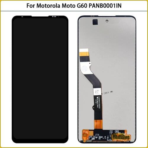 Original 6.8 inch For Motorola Moto G60 PANB0001IN PANB0013IN LCD Display Touch Screen Digitizer Assembly LCD Panel Replace