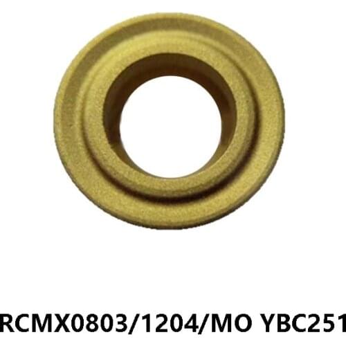 100% Original RCMX0803MO RCMX1204MO YBC251 RCMX0803 RCMX1204 MO External Inserts Turning Tools Cutter processing Steel 10pcs/box