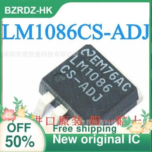 2-10PCS/lot LM1086 LM1086CS-ADJ TO-263 New original IC