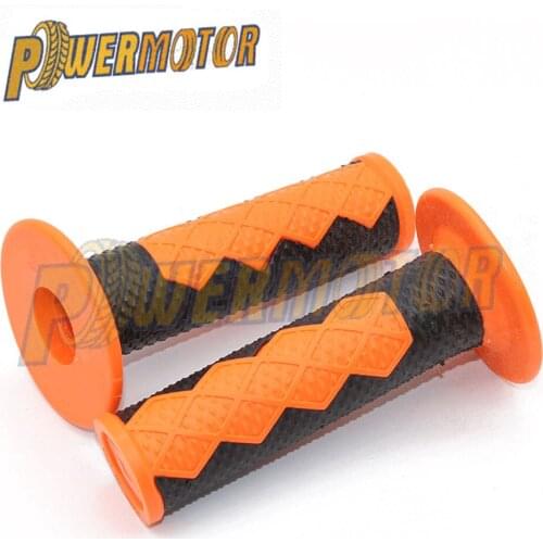 7/8" 22mm Dirt Bike Rubber Grips Bike Handle Grip Handlebar Mx Pillow Top Throttle Moto Grips 125 200 390 690 990