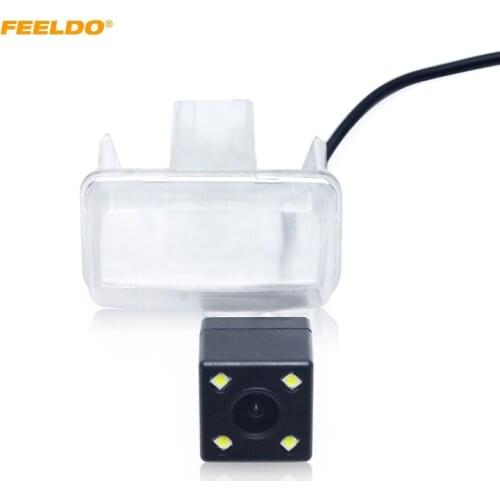 FEELDO Car Parking Reversing Backup Camera For Toyota Corolla/Altis/Yaris/Verso/Vios/Camry XV50/Highlander/Fortuner2015+ #AM2811