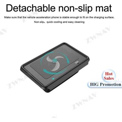 QI Car Wireless Charger Quick Charge For Honda CR-V 2017-2019 for Iphone XR Pro for Huawei P30 Pro Infrared Sensor Phone Holder