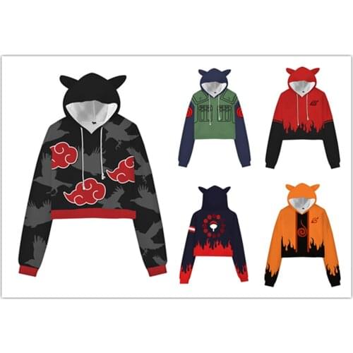 Cosplay Costume Cat Ear Hoodie Hooded Sweatshirt Pullover