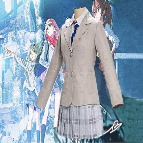 Anime 002 darling in the franxx ZERO TWO cosplay costume