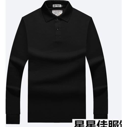 8XL 6XL Men Polo Shirt Spring Autumn Long Sleeve Polos Shirt Mens Color Block Cotton Shirt Fashion Brand Casual Top Shirts