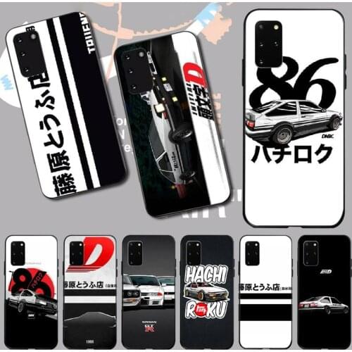 PENGHUWAN Hot Japan Initial D anime Customer High Quality Phone Case for Samsung S20 plus Ultra S6 S7 edge S8 S9 plus S10 5G