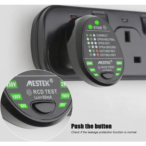 OlivesH 2021 Portable Household Phase Detector Outlet Line Detection Means Detects A Voltage Supply Polarity Leakage Detection