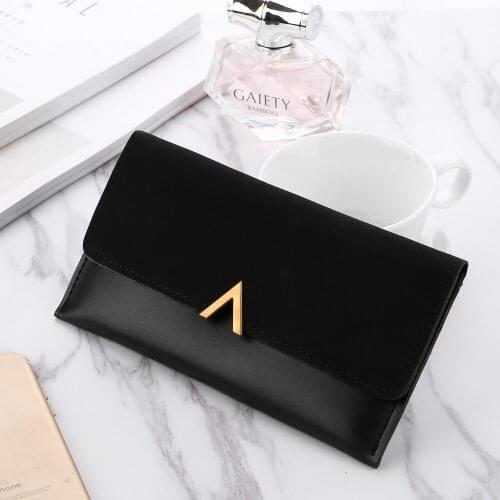 Luxury Clutch Wallets Women Coin Purses PU Leather Brand Long Phone Wallets Female Credit Card Holders Money Bags Zipper Pocket