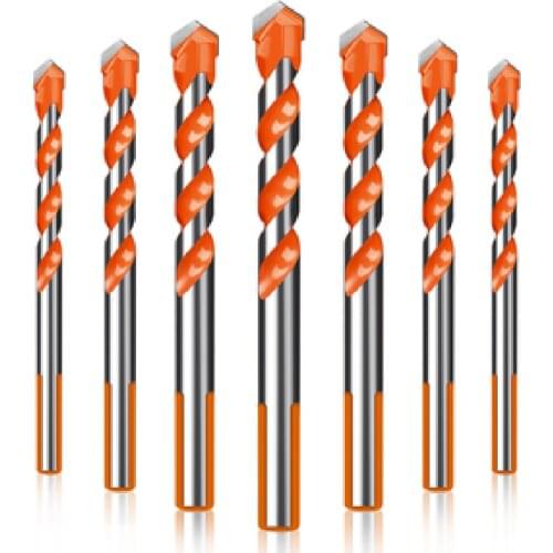 Ceramic tile drill bit ceramic wall glass cement wall hole opener king triangle drill multifunctional alloy drill bit 6-12mm