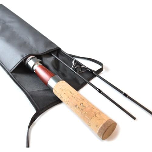 TOMA Fishing Rod Carbon Spinning Rod Casting Red wood Design 1.8m Power UL L 2 Sections Ultralight Lure Fishing Rod Tackle