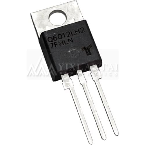 10pcs/lot 100% NEW origina Q6012LH2 600V 12A TO220 Triode Transistor TO-220