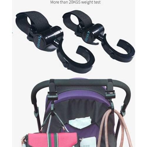 2pcs/lot Baby Accessories Stroller Hooks Wheelchair Stroller Pram Carriage Bag Hanger Hook Baby Strollers Diaper Bag