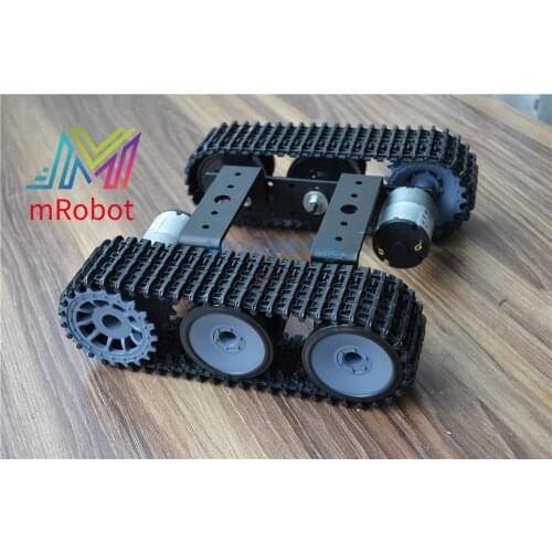 200mm Robot Tank Car Chassis Tracked Crawler Caterpillar Vehicle DIY Smart Track Car Pedrail For Arduino RC Toy