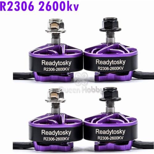 4PCS/Lot R2306 2306 2600KV CW CCW Brushless Motor Support 2-4S for F40 PRO II FPV RC Drone Quadcopter Multirotor RC Drone