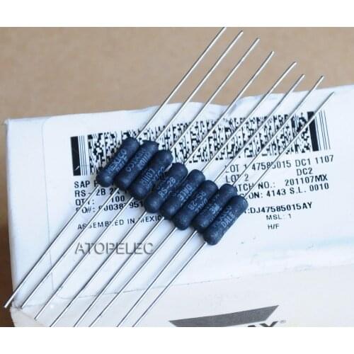 8pcs VISHAY DALE 3W 1% 5% Wirewound Resistors For Hi-Fi Audio 0.5R-15K 1R/6R/30R/100R/300R/2K/10K Selectable