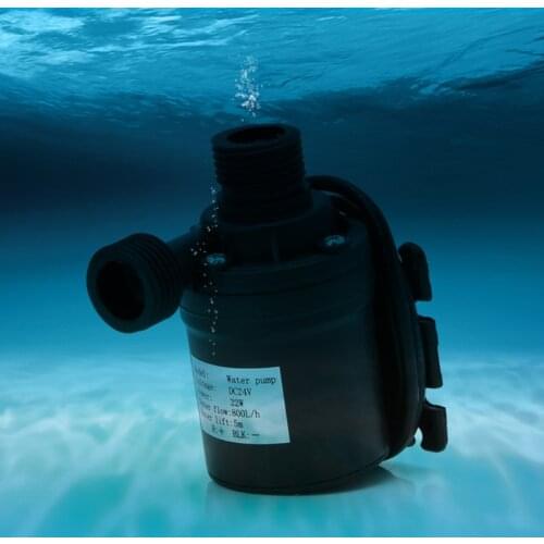800L/H 5m DC 12V Solar Brushless Motor Water Circulation Water Pump