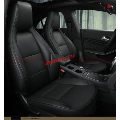 QDAEROHIVE car accessories Genuine Leather car seat cover for Mercedes-Benz cla200 a180 gla220 a200 a260 GLC260 E300L C200L