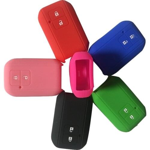 For Suzuki Swift Sport 2019 Silica Gel Car Key Cover Case for Suzuki New Swift Wagon R Japanese Monopoly Type Remote Key Holder