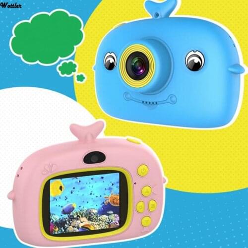 Child camera HD digital camera 2 inch cute cartoon Camera toys children birthday gift 2000W child toys Camera